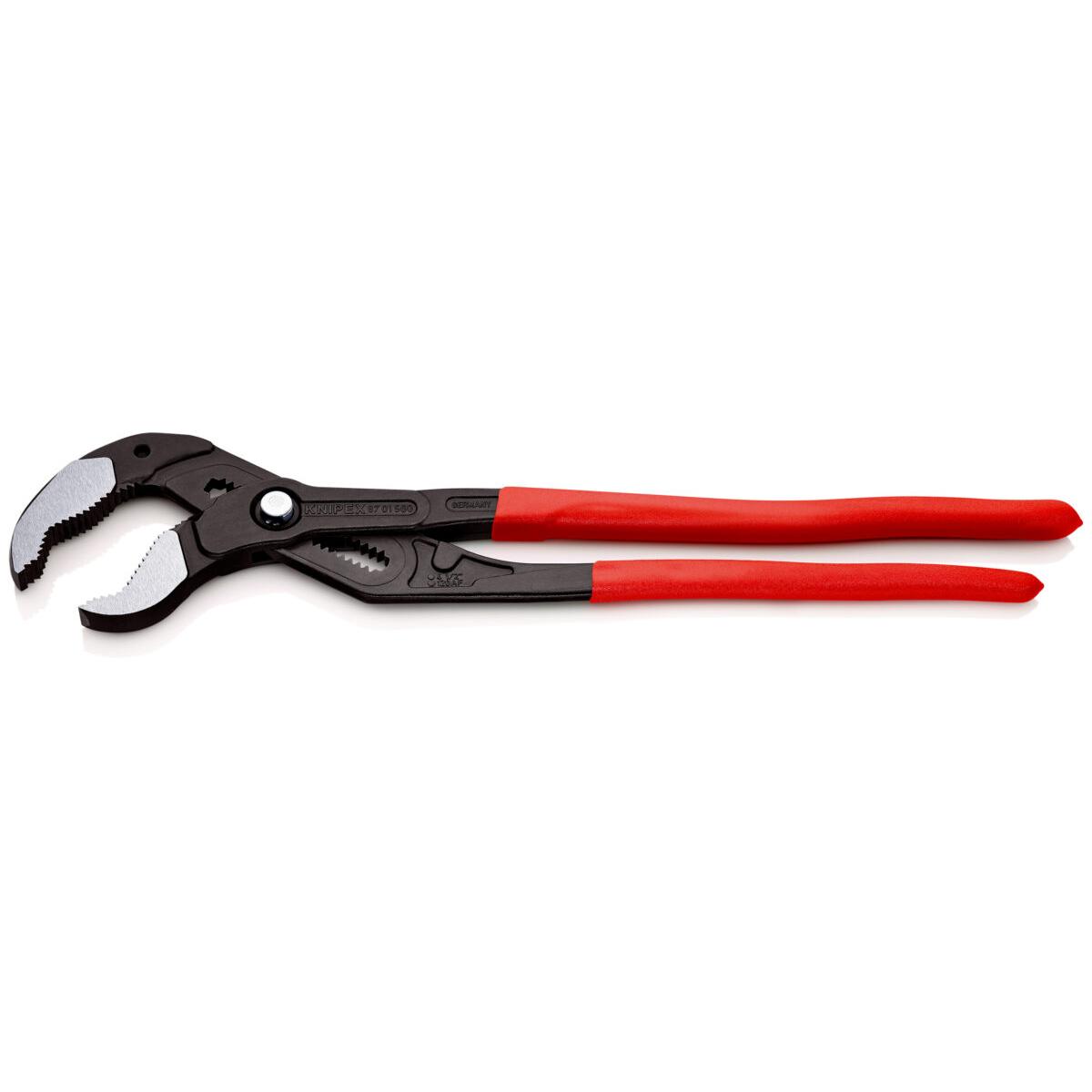 KNIPEX 87 01 560 Cobra® XXL Kliješta za cijevi i vodene pumpe presvučena s neklizajućom plastikom siva atramentirana 560 mm - Slika 2