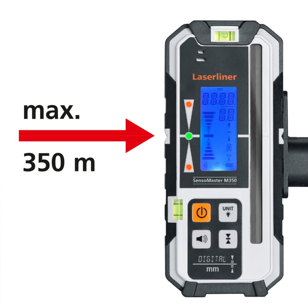 LASERLINER LASER ROTACIJSKI Quadrum M350 S SET 1 FL/ + Stativ P 175 cm+ FL crveni štap - Slika 8