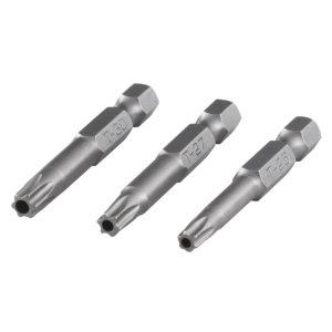 WOLFCRAFT komplet bit nastavaka, TORX® s provrtom, 3-dij.
