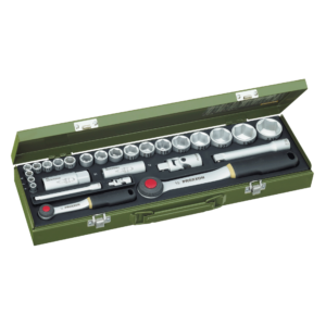PROXXON GRT. NASADNIH KLJUČEVA 1/4''+ 1/2''  6-32 mm/ 27 kom