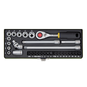 PROXXON GRT. NASADNIH KLJUČEVA S MAGNETOM 1/4'' 5-13 mm/ 32 kom
