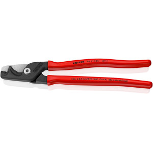 KNIPEX 95 11 225 SB StepCut® XL Rezač kabela sa stupnjevanim rezanjem 225 mm