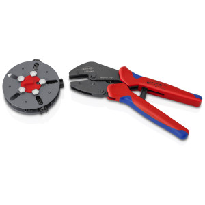 KNIPEX 97 33 03 MultiCrimp® Kliješta za krimpanje sa spremnikom za brzu izmjenu 250 mm